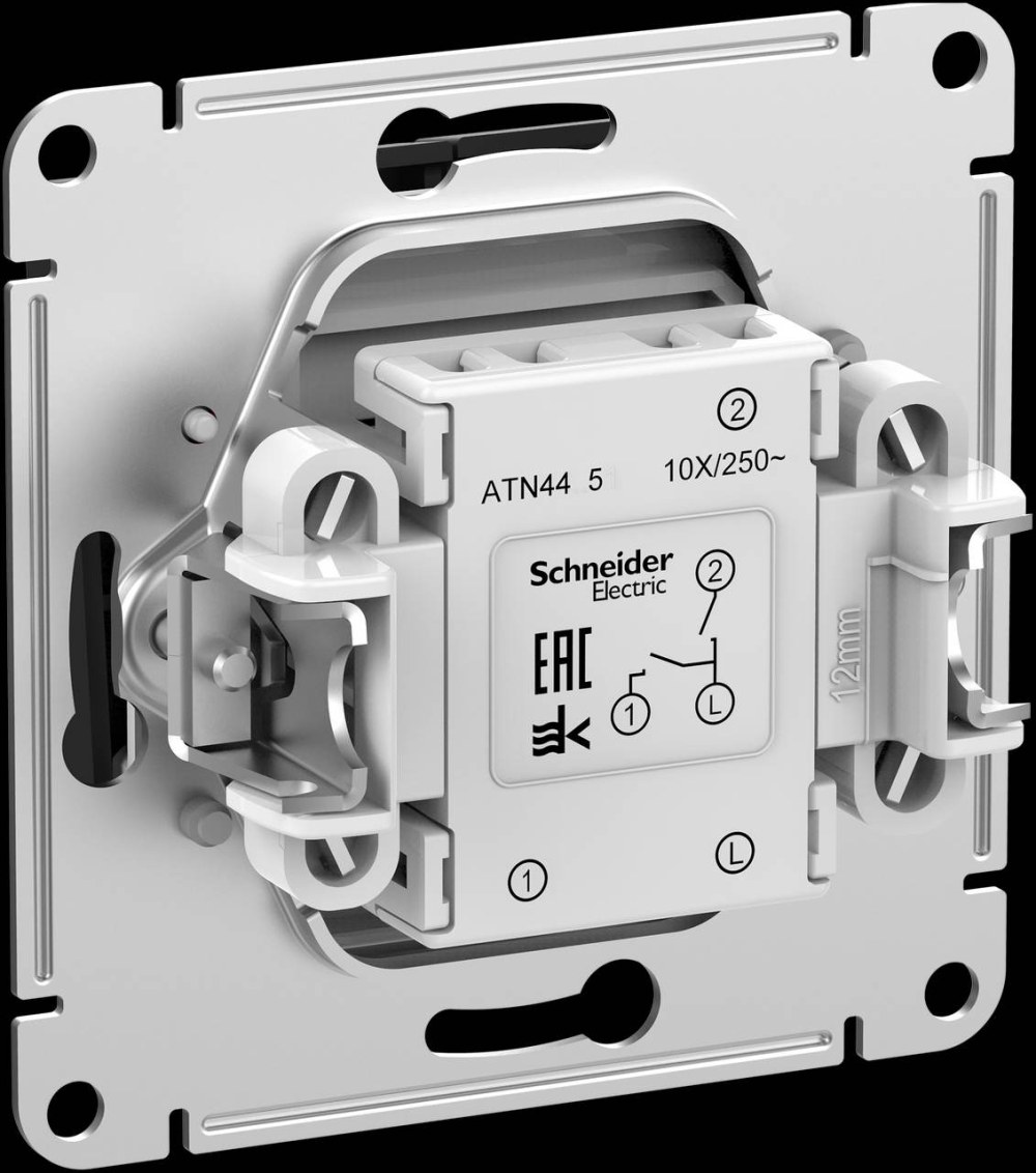Atlas Design Schneider ip44 выключатель