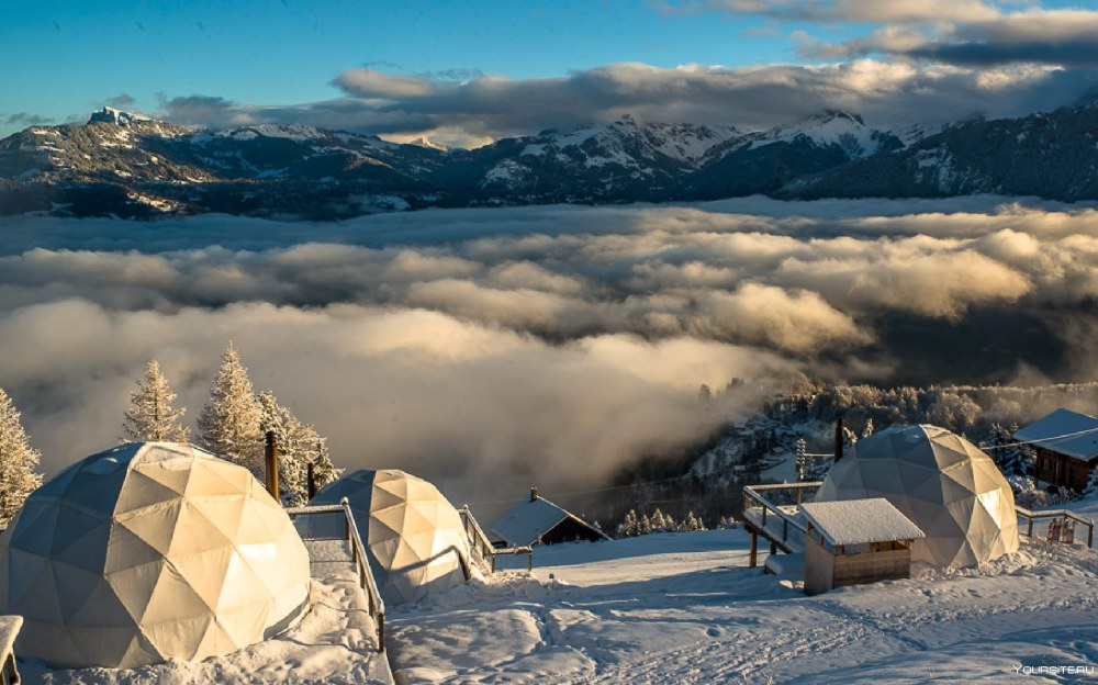 Whitepod Hotel Швейцария