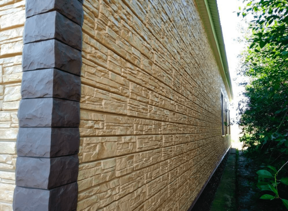 Grand line фасадная панель Крымский сланец