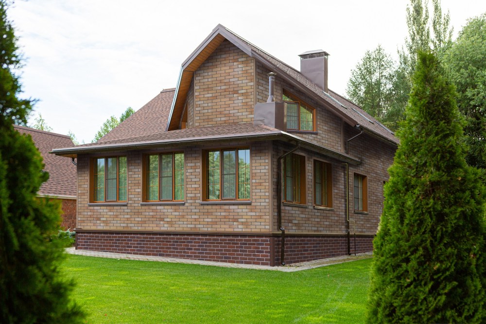 ТЕХНОНИКОЛЬ Hauberk фасадная плитка, кирпич