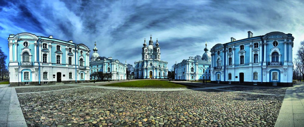 Смольный собор панорама