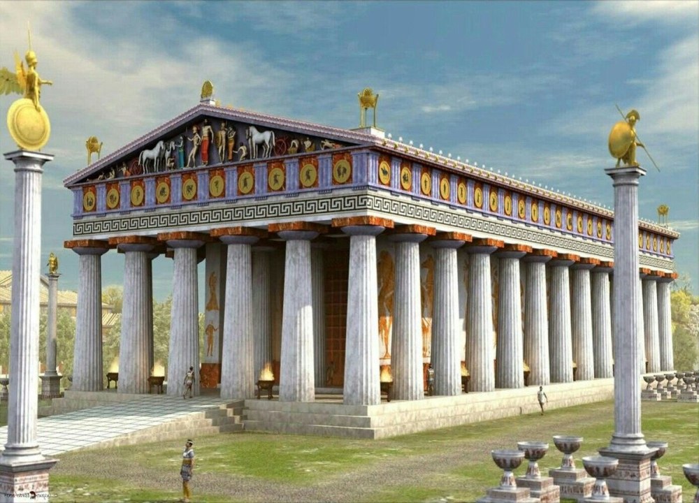 Храм Зевса олимпийского в Афинах
