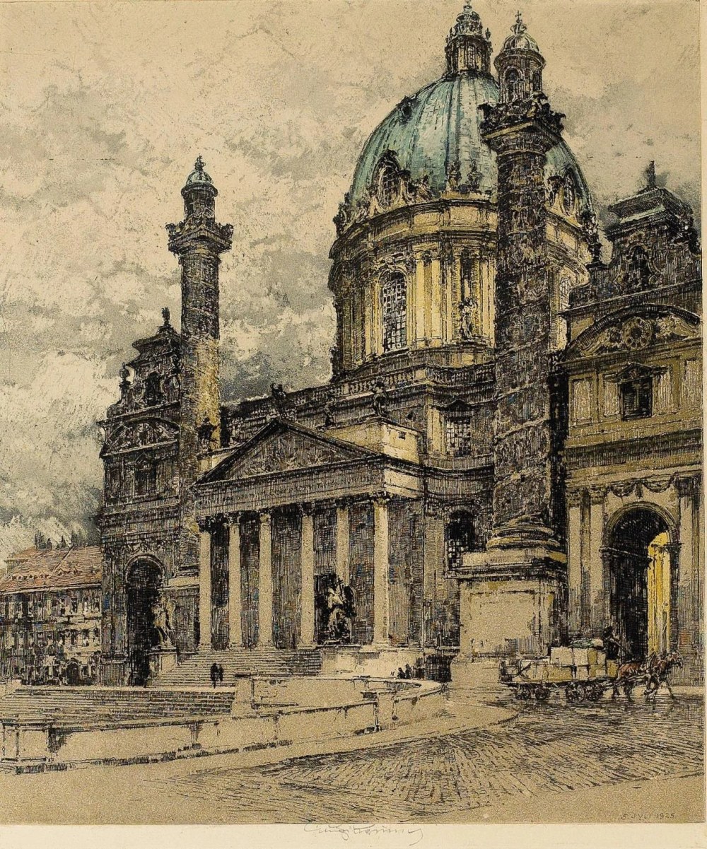 Ernst Graner (1865 - 1943) - австрийский акварелист.