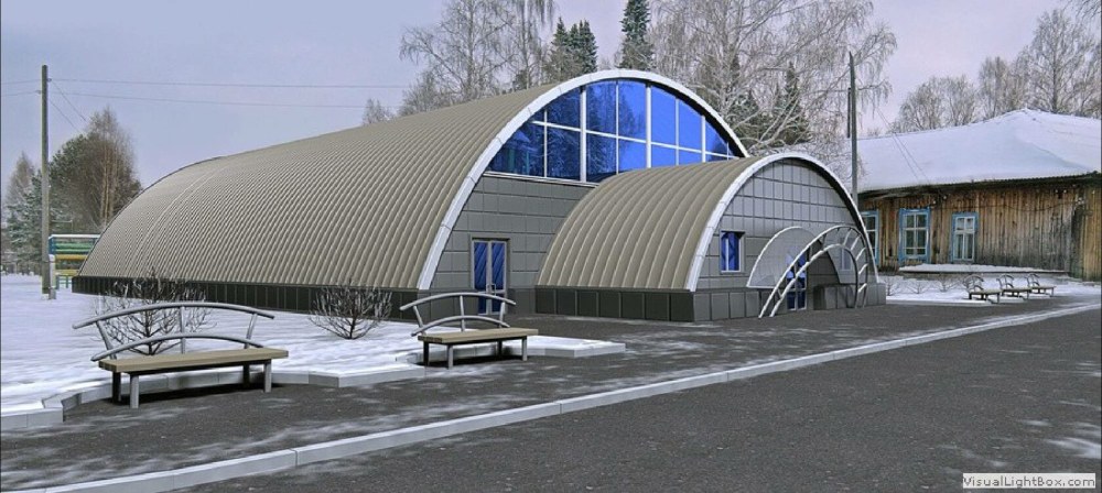 Фирма Favorit бескаркасные ангары