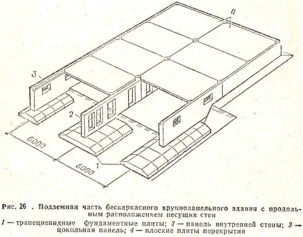 Схема последовательности монтажа крупнопанельного здания