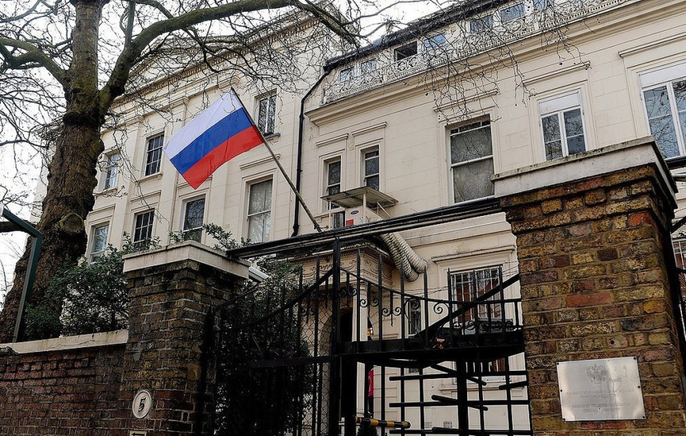 Здание посольства России в Лондоне
