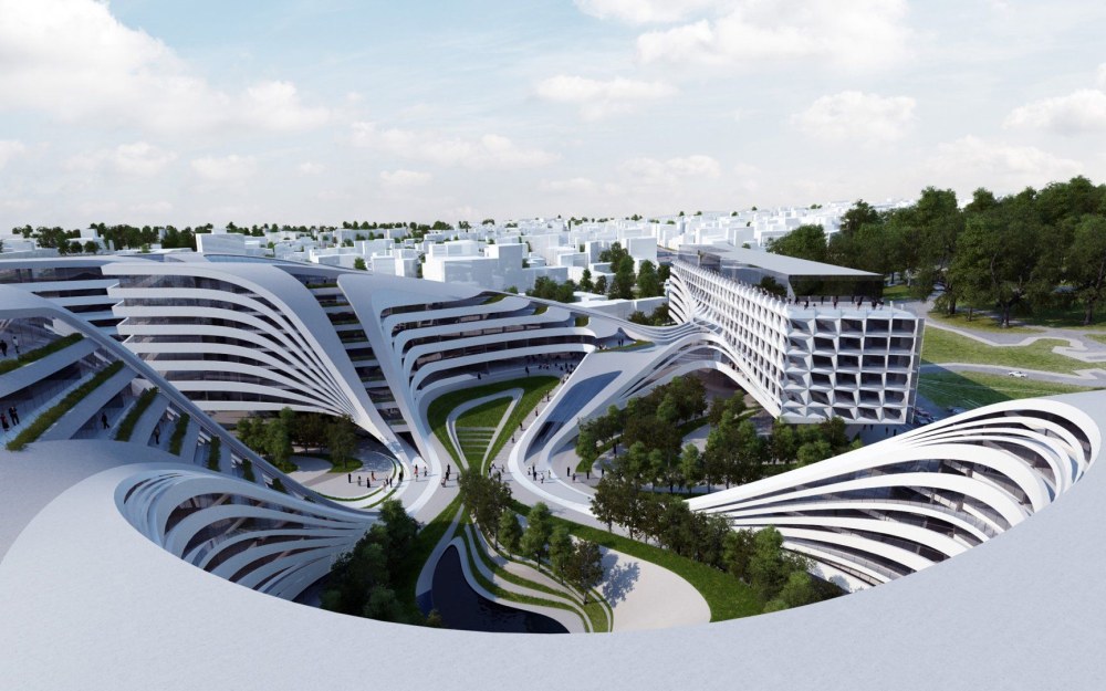 Многоцелевой комплекс Beko Masterplan в Белграде, Сербия