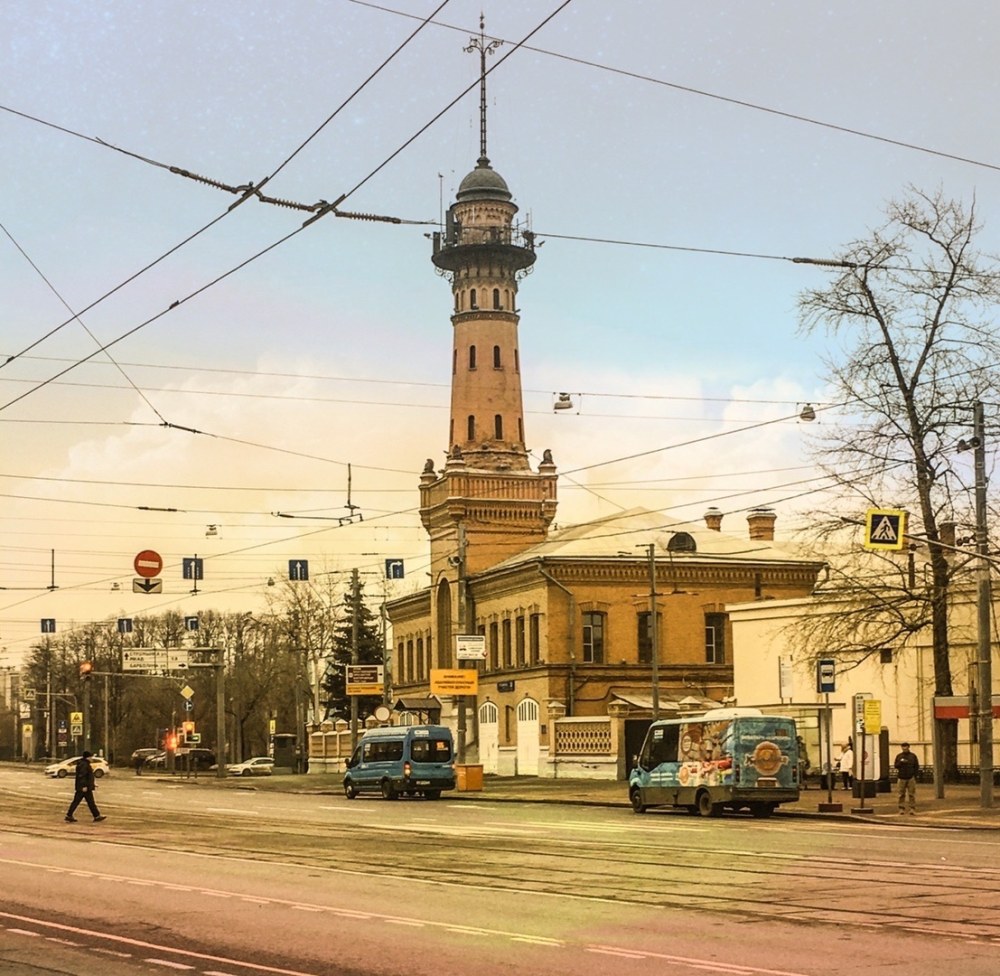 Пожарная каланча в Сокольниках