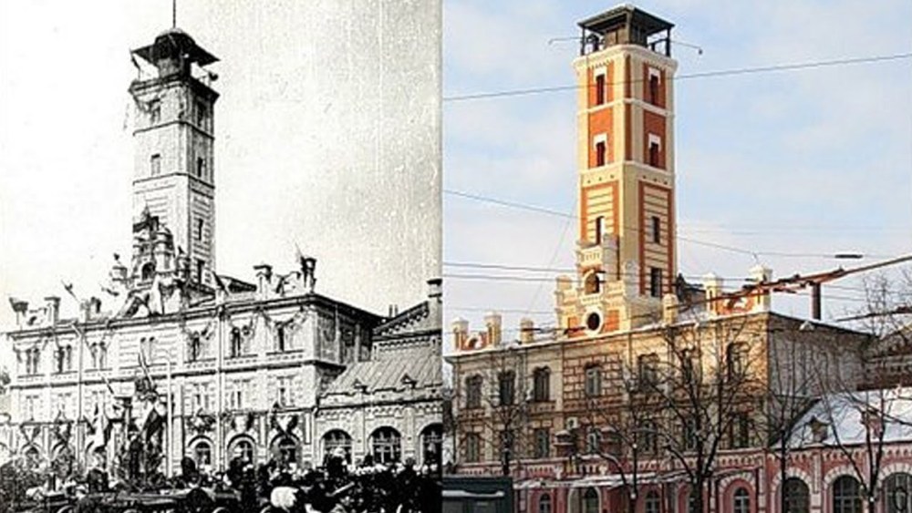 Пожарная каланча Сарапул история