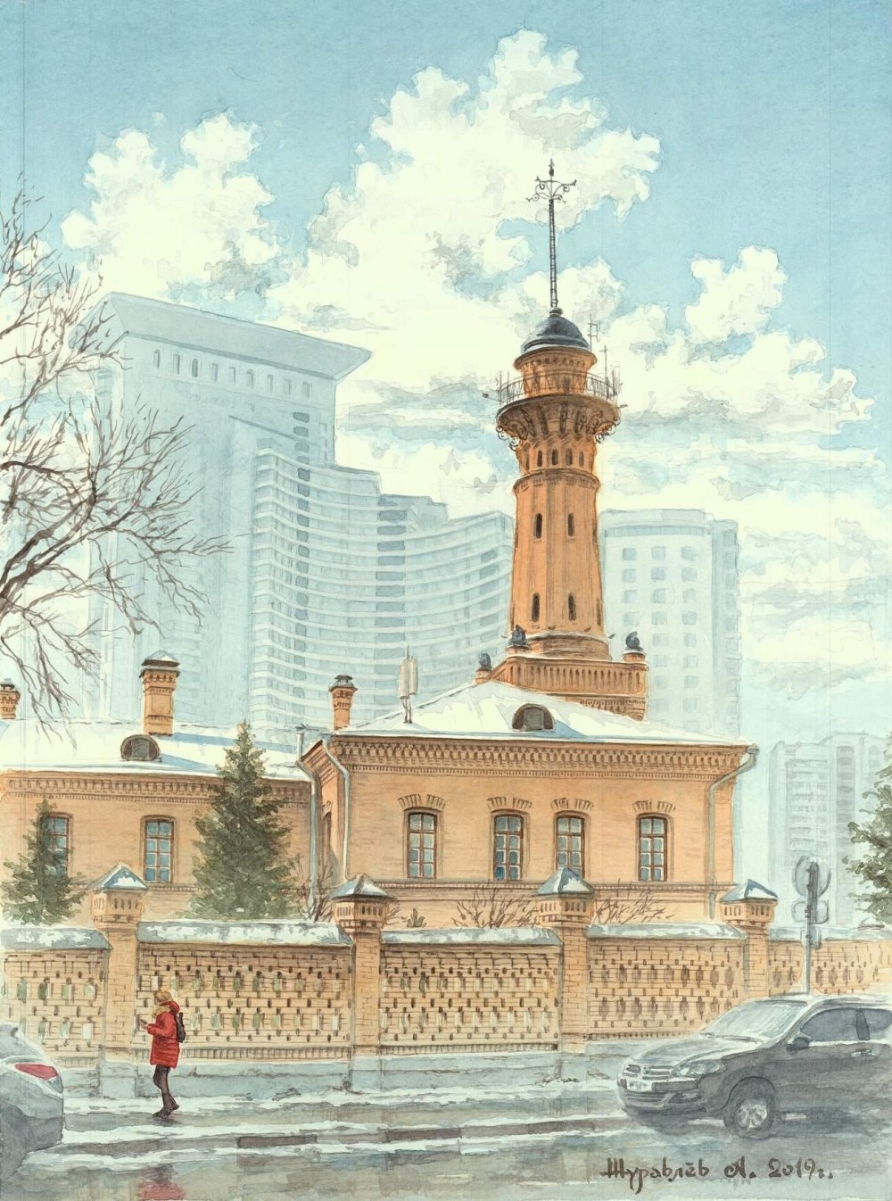 Каланча в Сокольниках