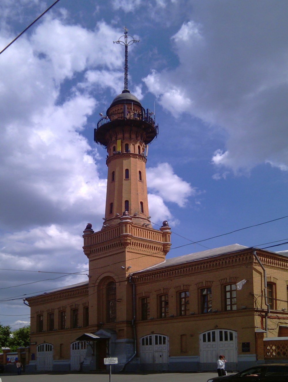 Русаковская улица пожарная каланча