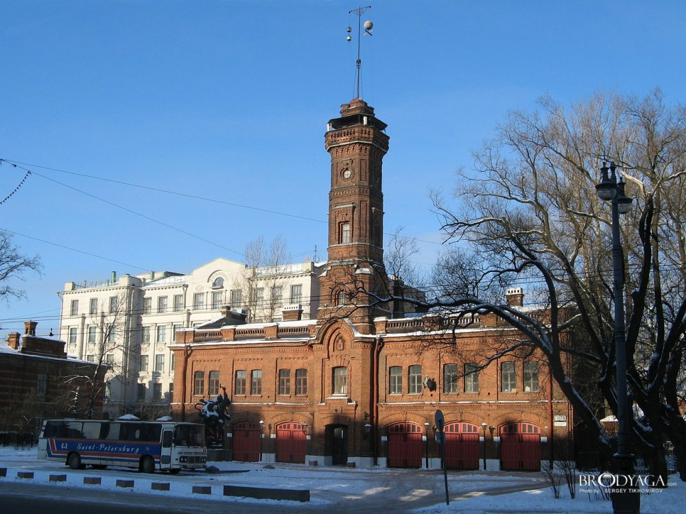 Думская башня пожарная каланча СПБ