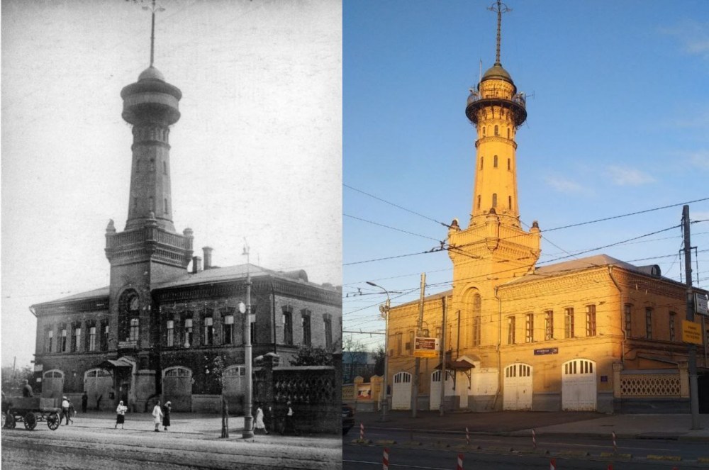 Сокольническая площадь пожарная каланча