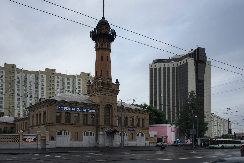 Пожарная каланча в Сокольниках