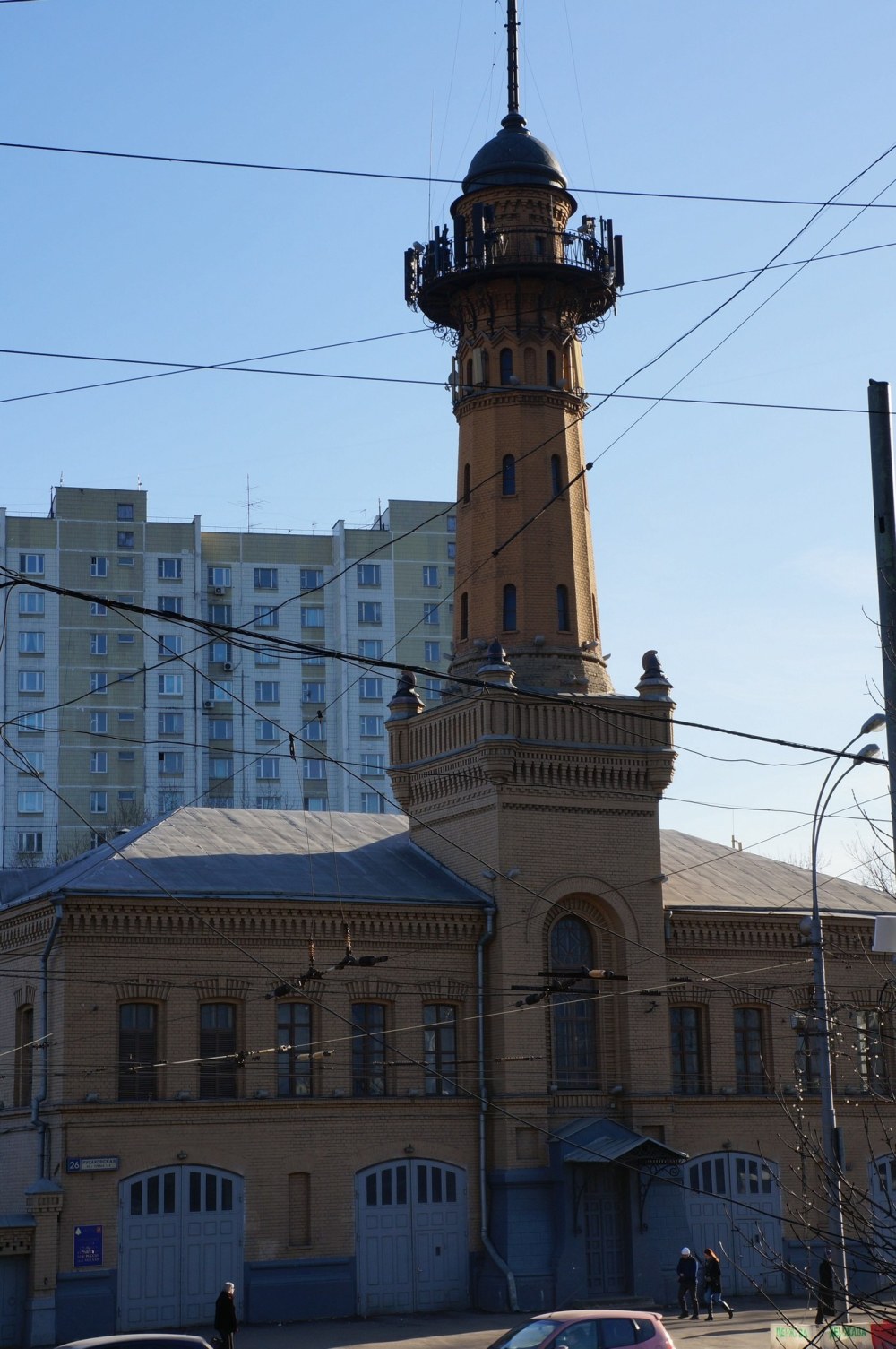 Пожарная каланча в Сокольниках