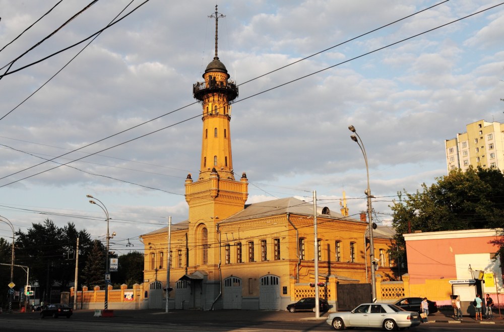 Пожарная каланча метро Сокольники