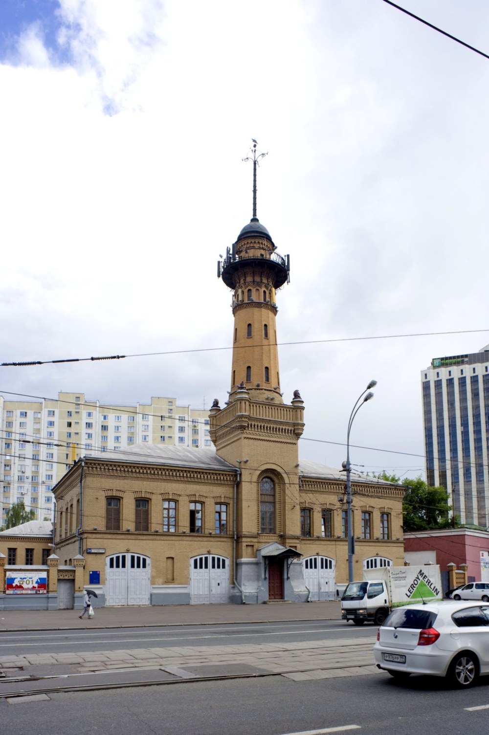 Пожарная каланча Москва Фрунзенская