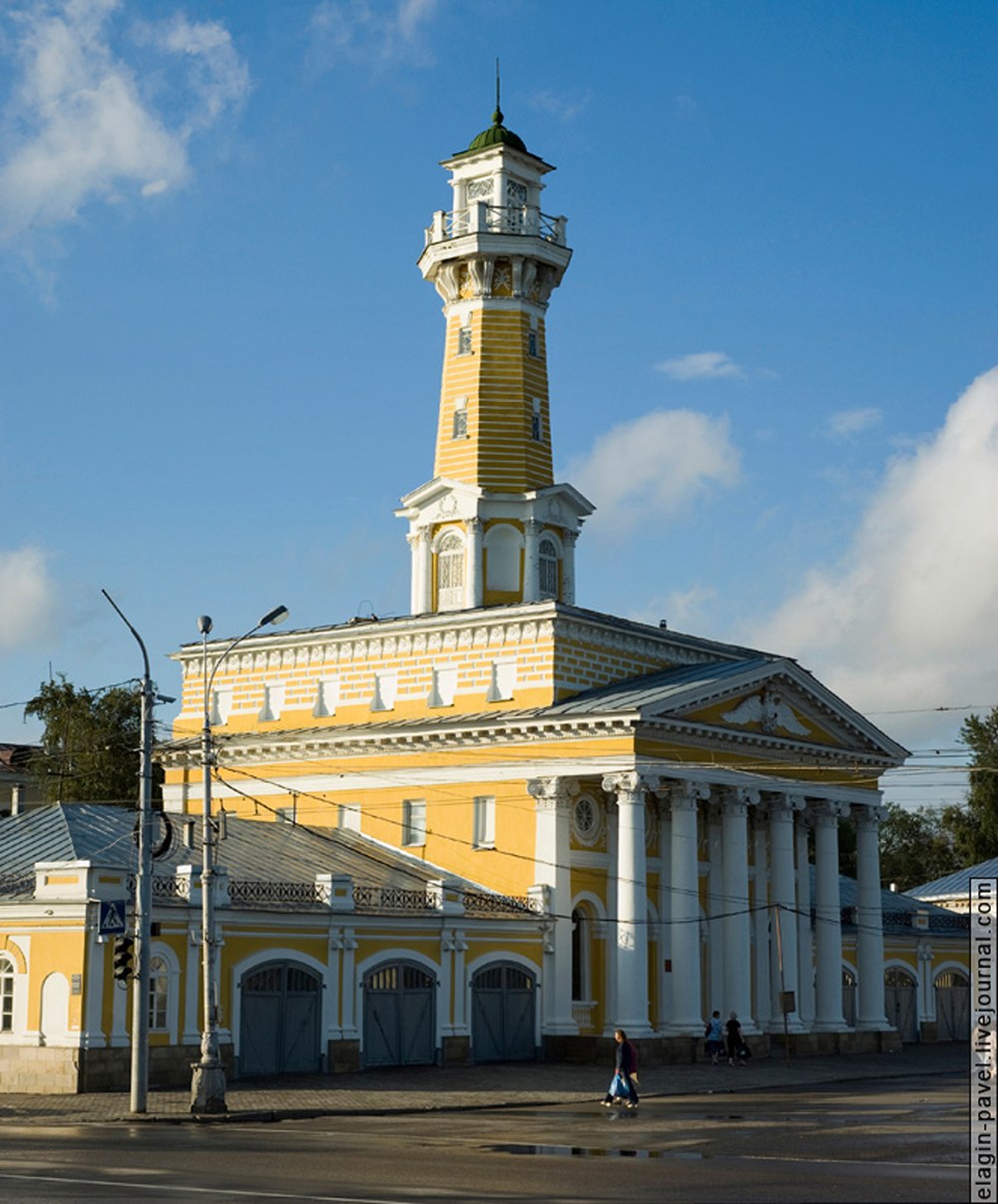 Кострома каланча пожарная каланча