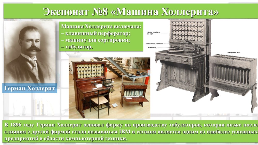 Герман Холлерит вычислительная машина