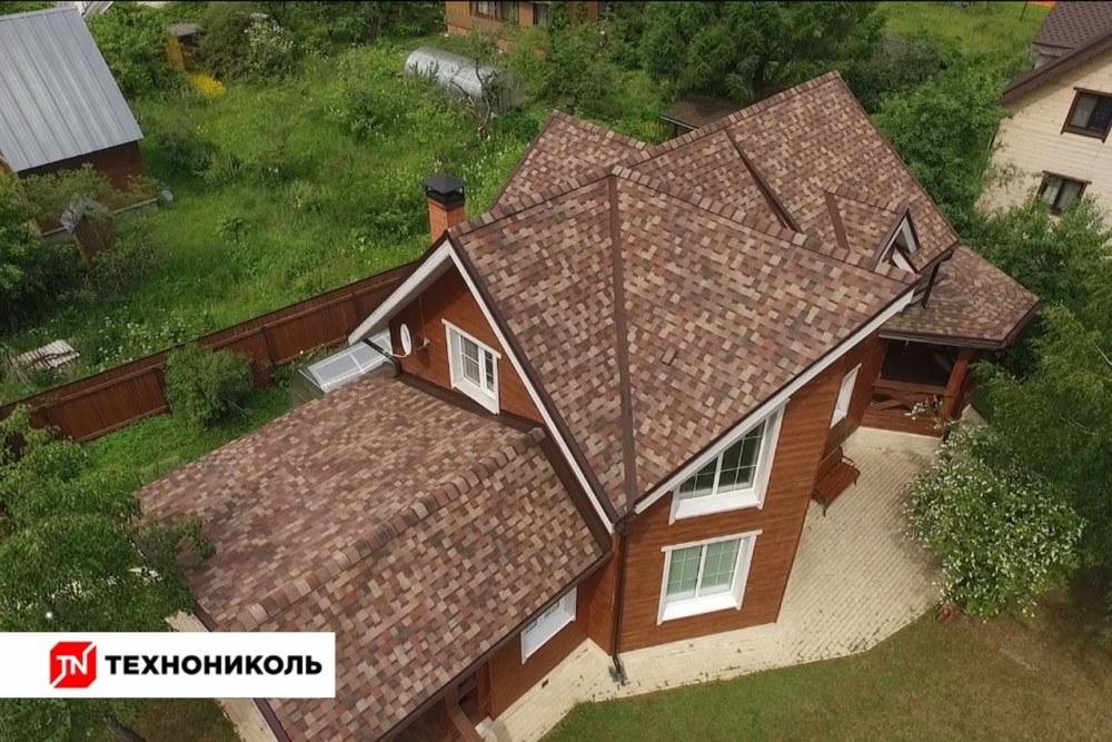 Гибкая черепица ТЕХНОНИКОЛЬ Shinglas