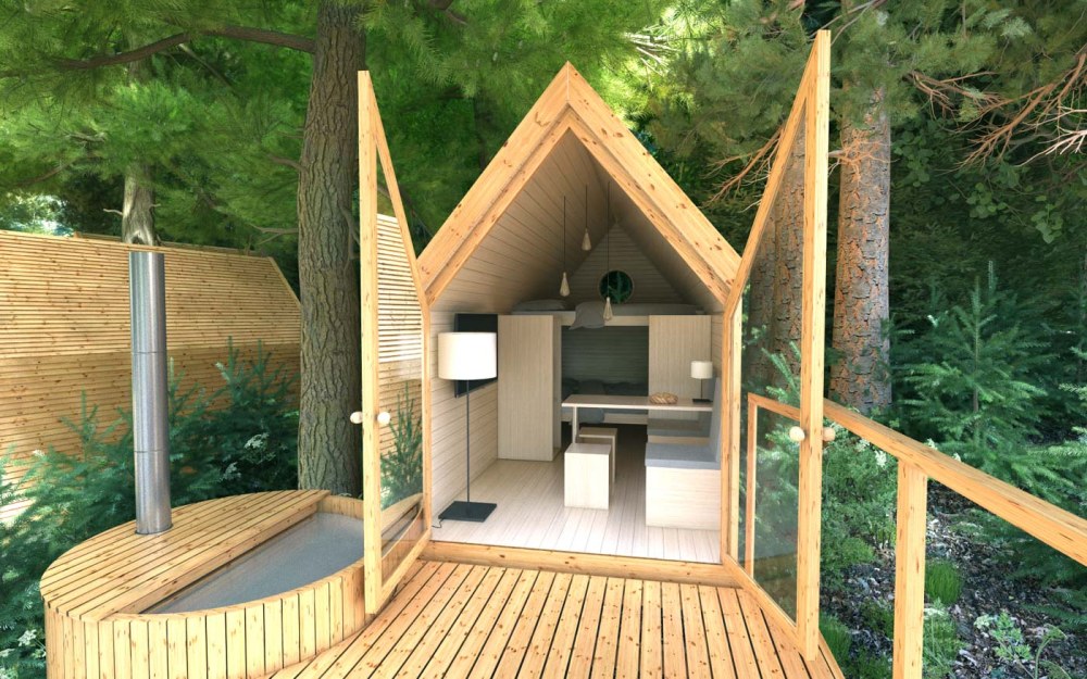 Glamping Ribno, Словения