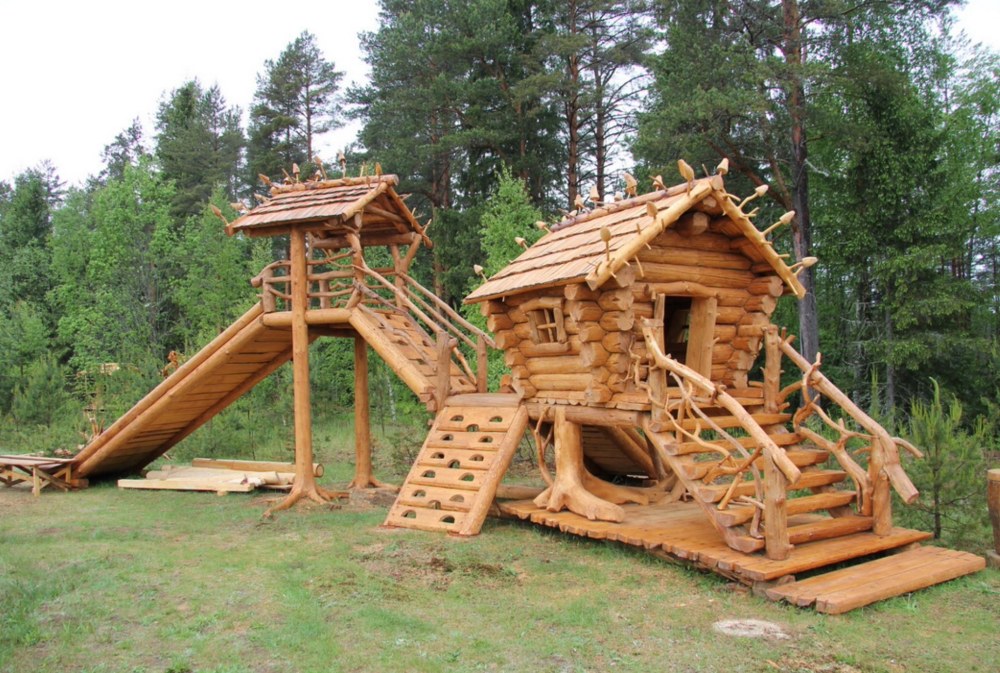 Сказочные детские площадки