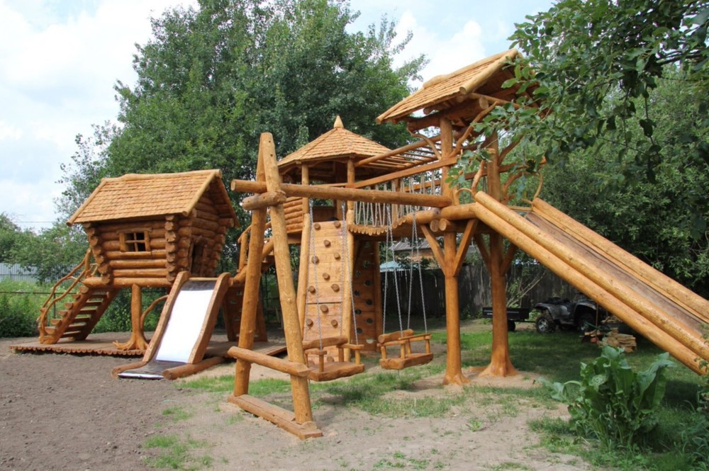 Детская площадка Лукоморье Кисловодский парк