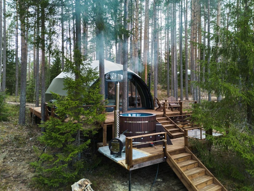 Форест Лейк глэмпинг СПБ