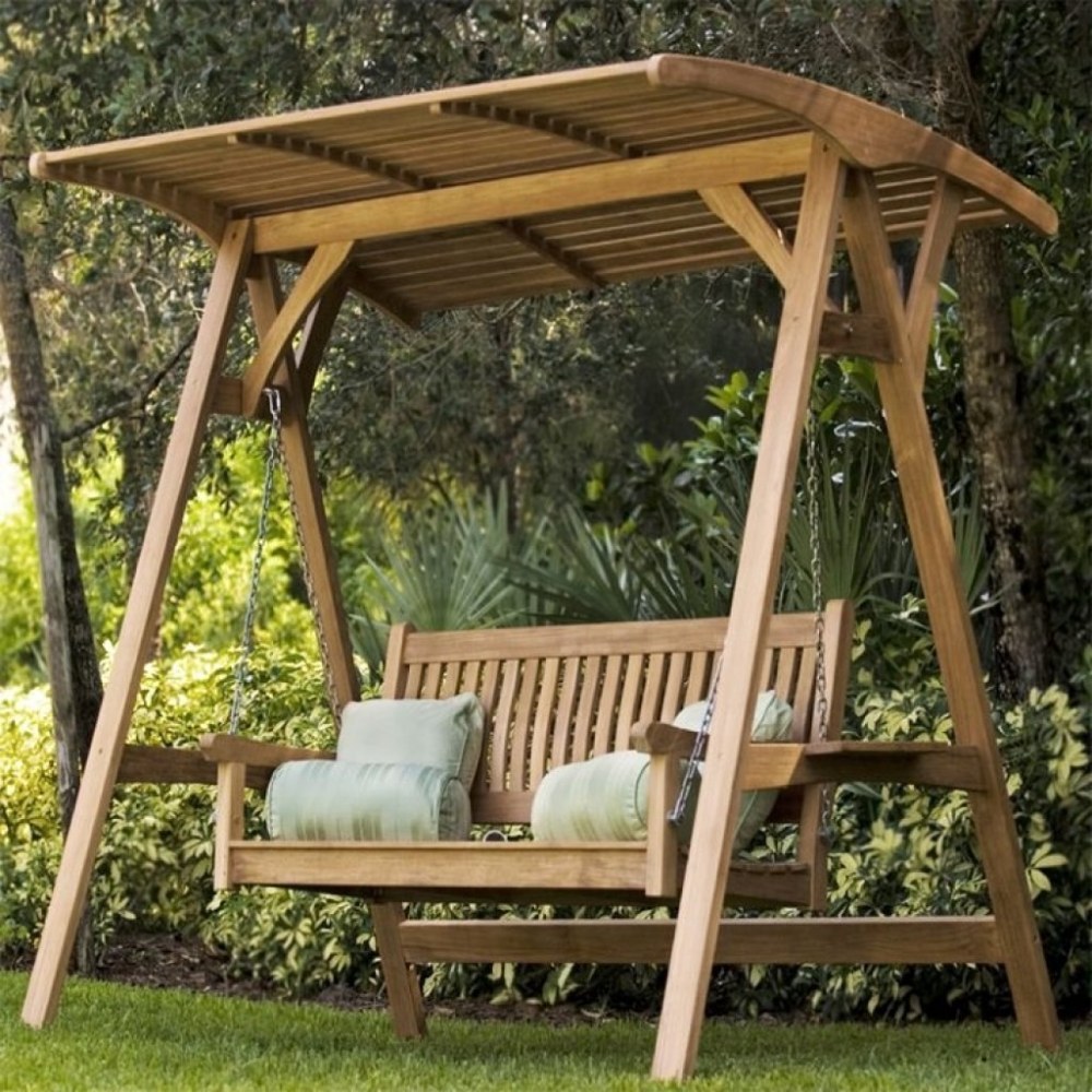 Качели «Wood Swing» (1,80*0,15*3,50м)