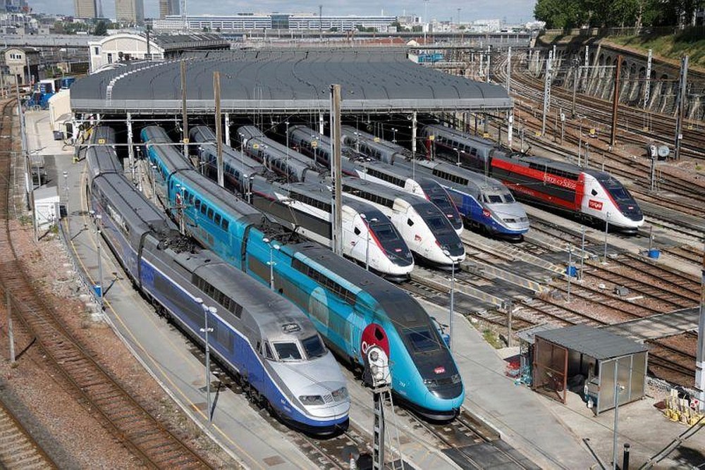 Французские скоростные поезда TGV