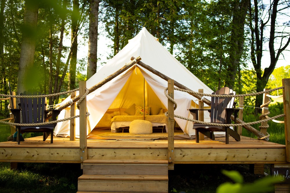 Bell Tent глэмпинг