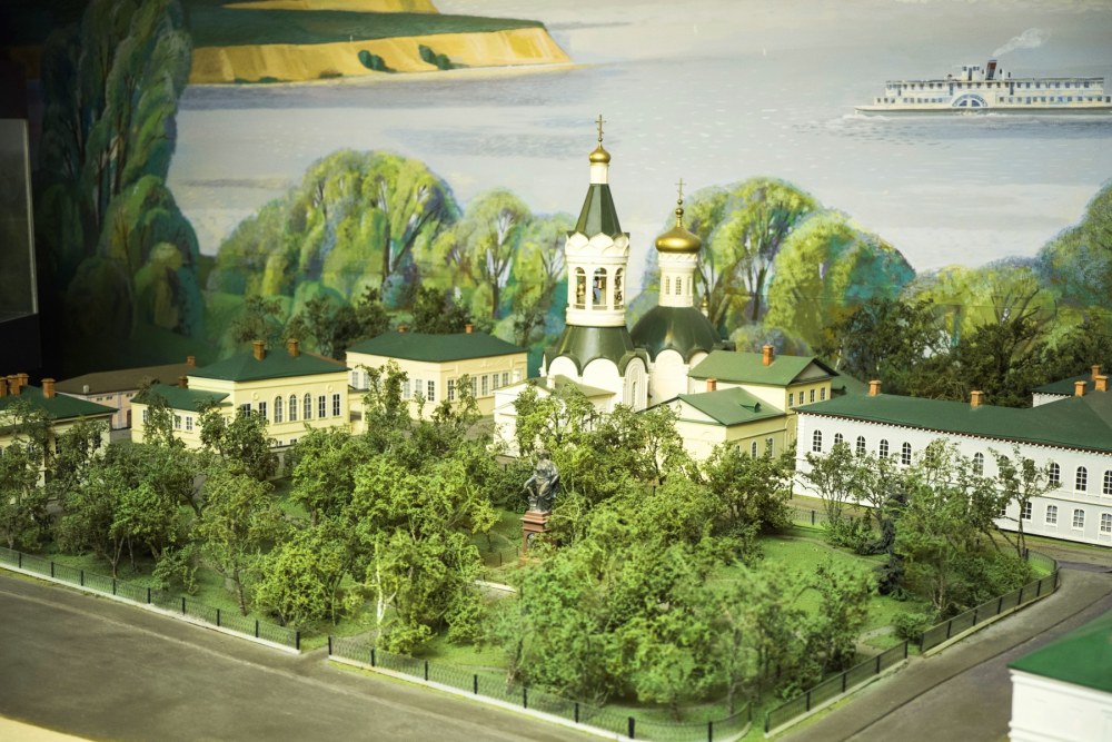 Диорама Троицкий собор Симбирск