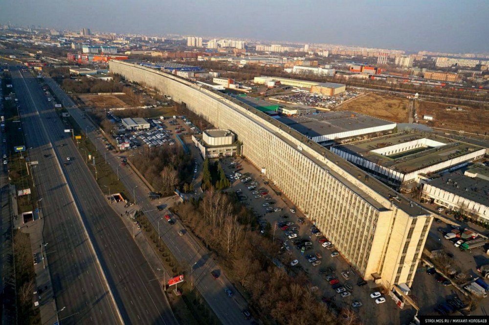 Самый длинный дом Варшавское шоссе 125