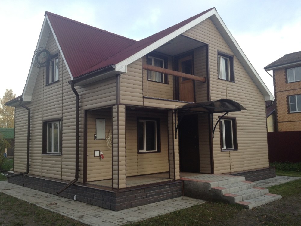 Сайдинг виниловый FINEBER Blockhouse