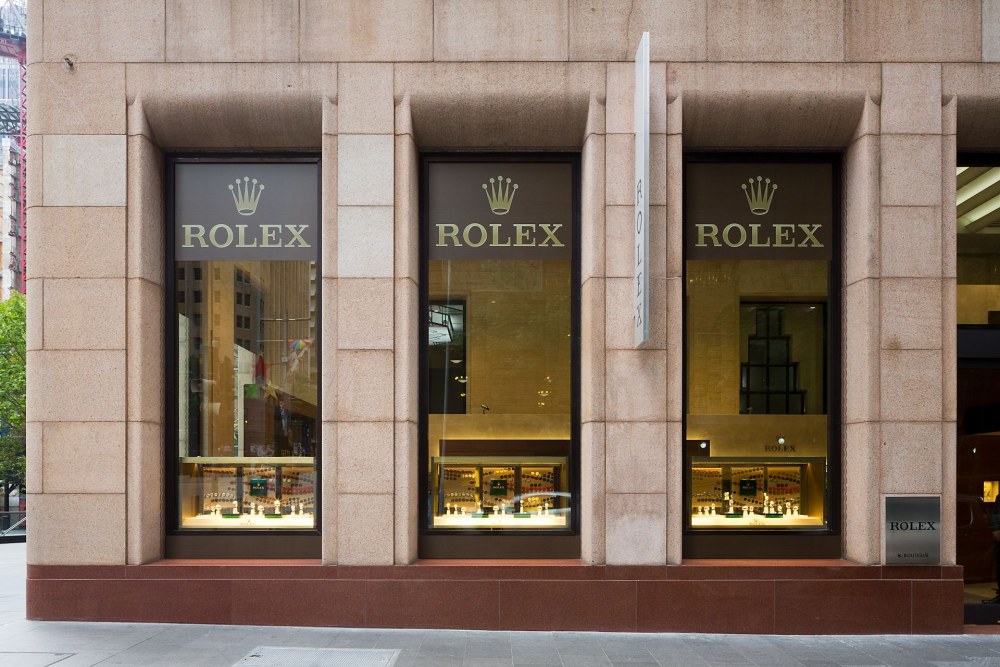 Rolex вывеска