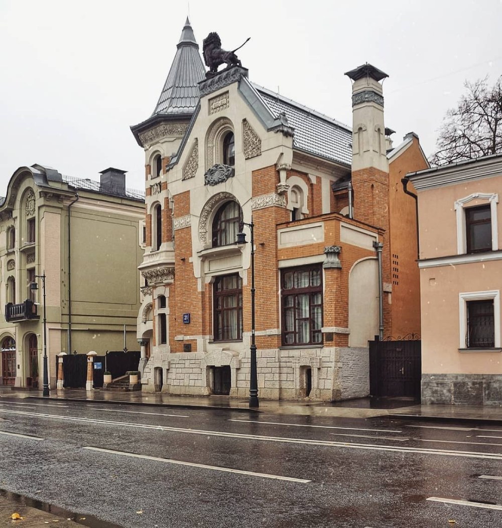 Остоженка 21 особняк Кекушевой