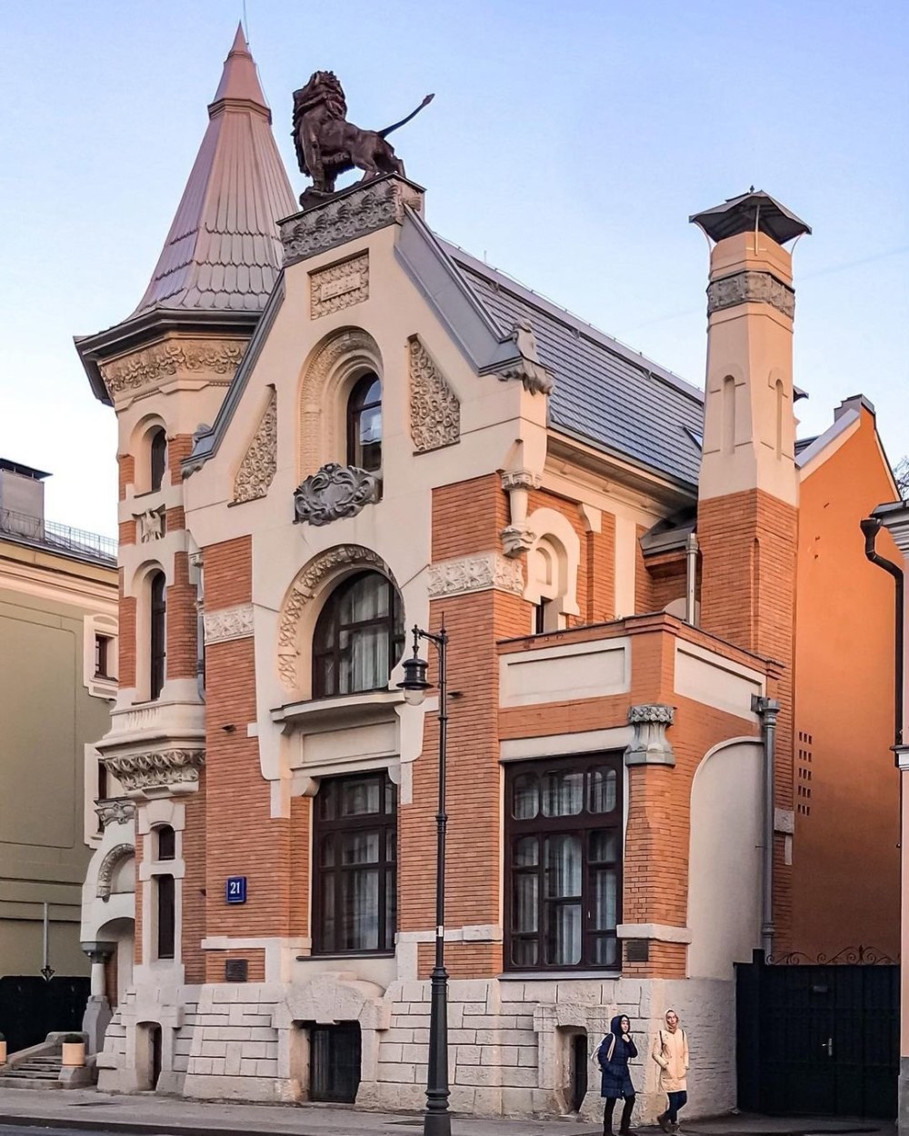 Остоженка 21 особняк Кекушевой