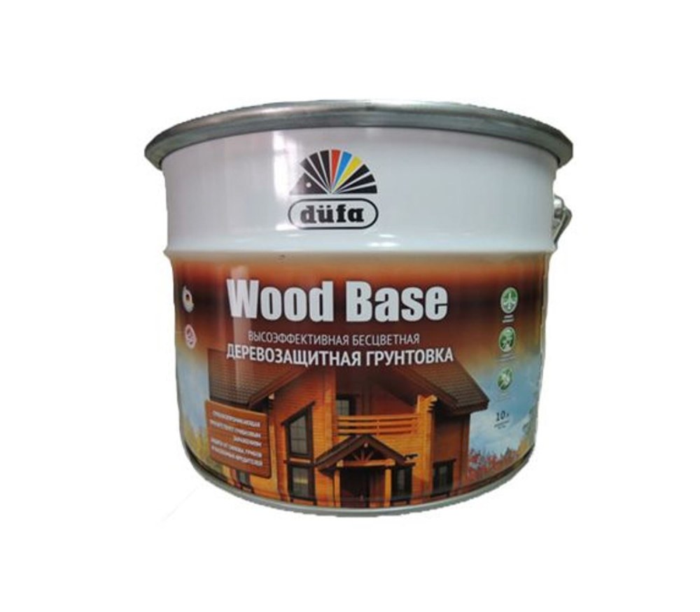 Грунт Düfa Wood Base с биоцидом бесцветный
