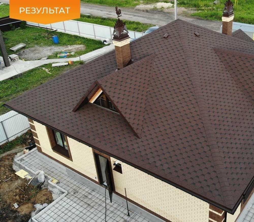 Гибкая черепица Shinglas Оптима