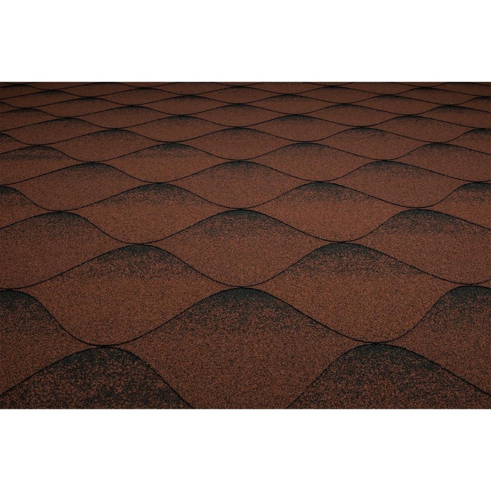 Kerabit мягкая черепица Laplandia Hexa (3м2) Anthracite (антрацитовый)