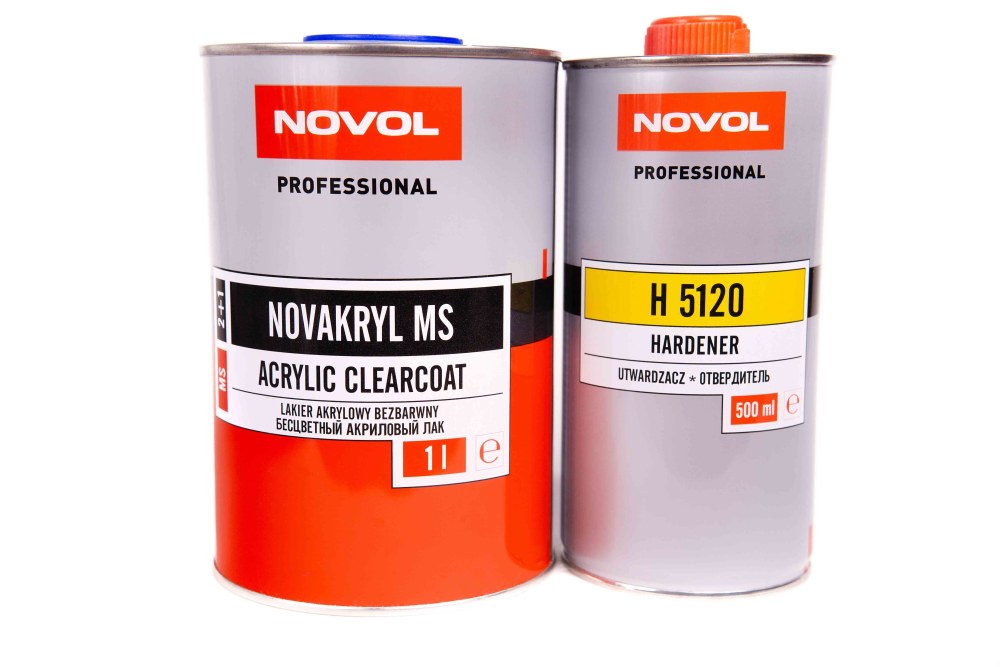 Лак акриловый MS / 2+1 / NOVAKRYL / 5л. / NOVOL