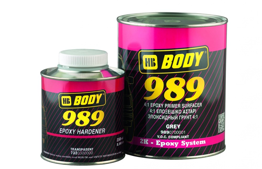 Грунт-наполнитель HB body 989 комплект