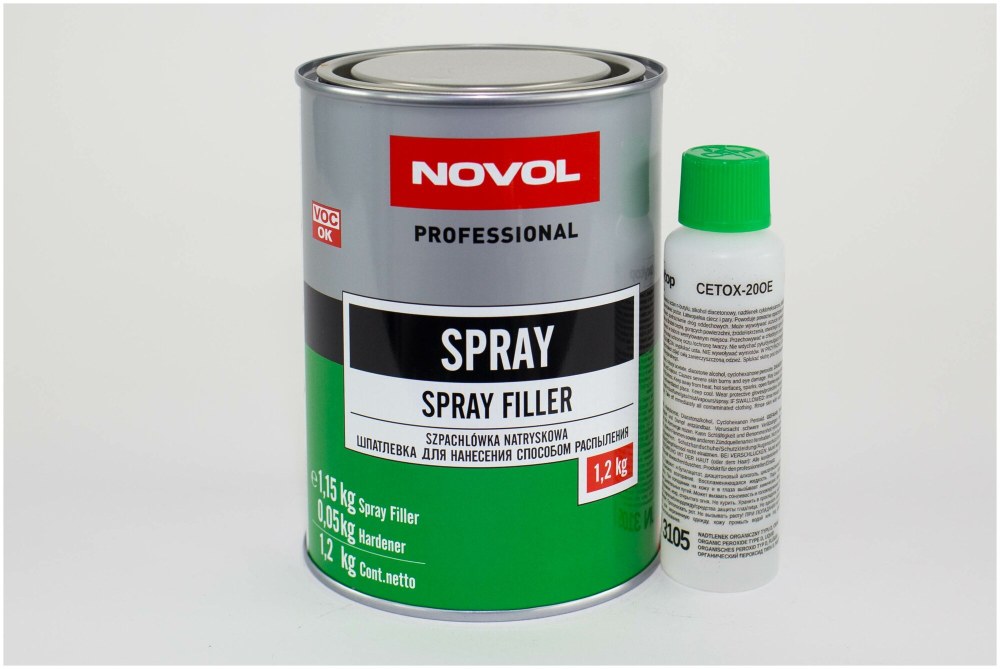 Шпатлевка жидкая NOVOL Spray