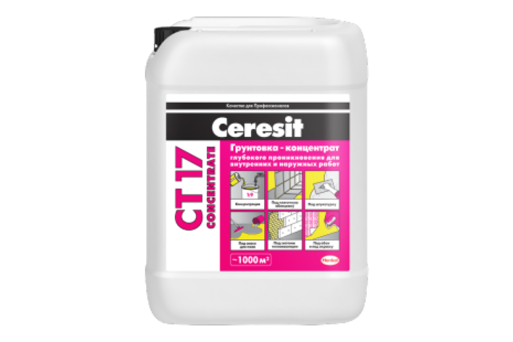 Грунтовка Ceresit CT 17 концентрат