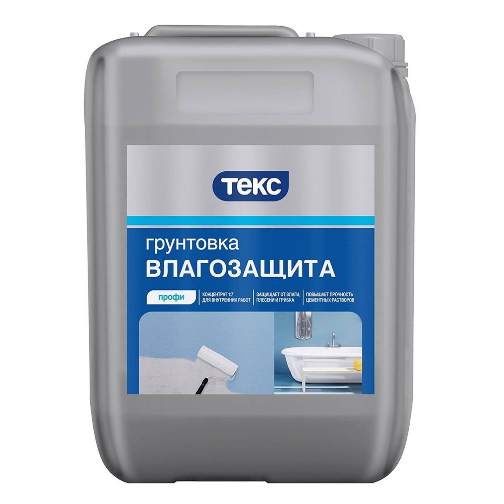 Текс грунт влагозащитный профи 9л