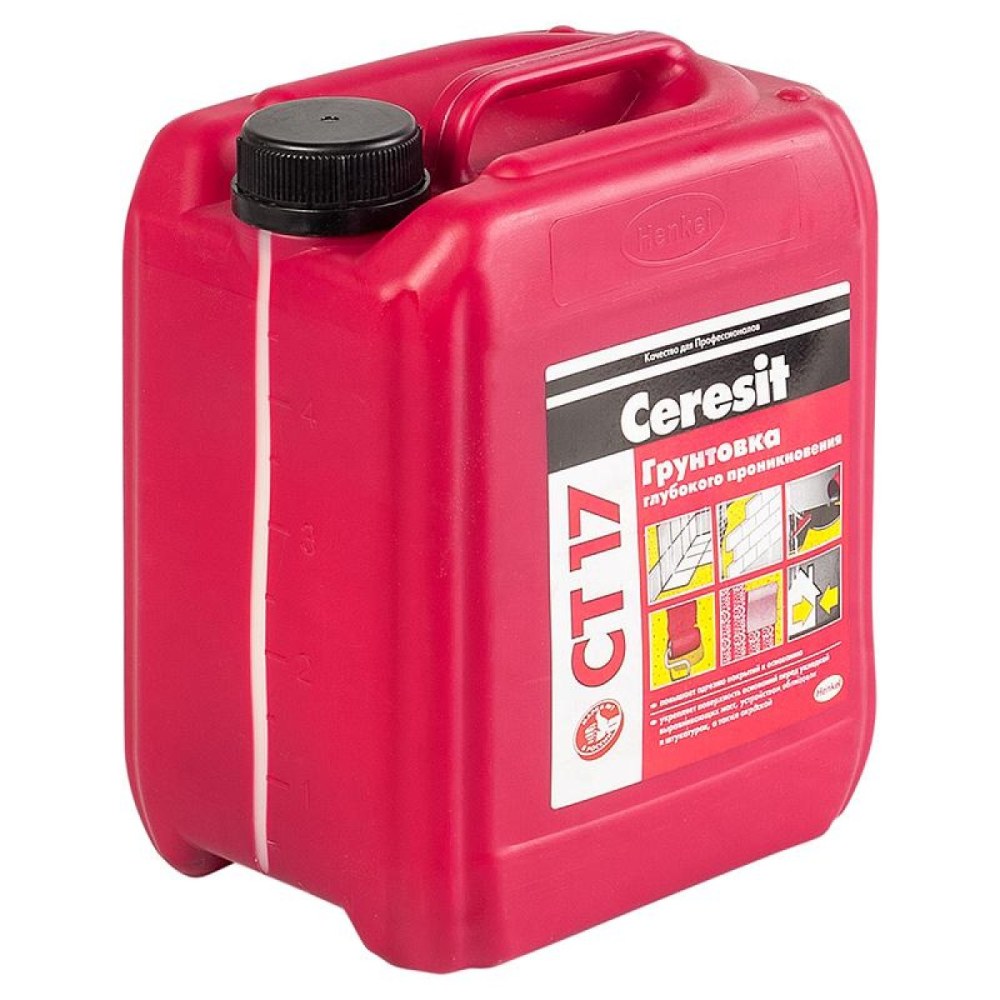Грунтовка Ceresit ct17 5л