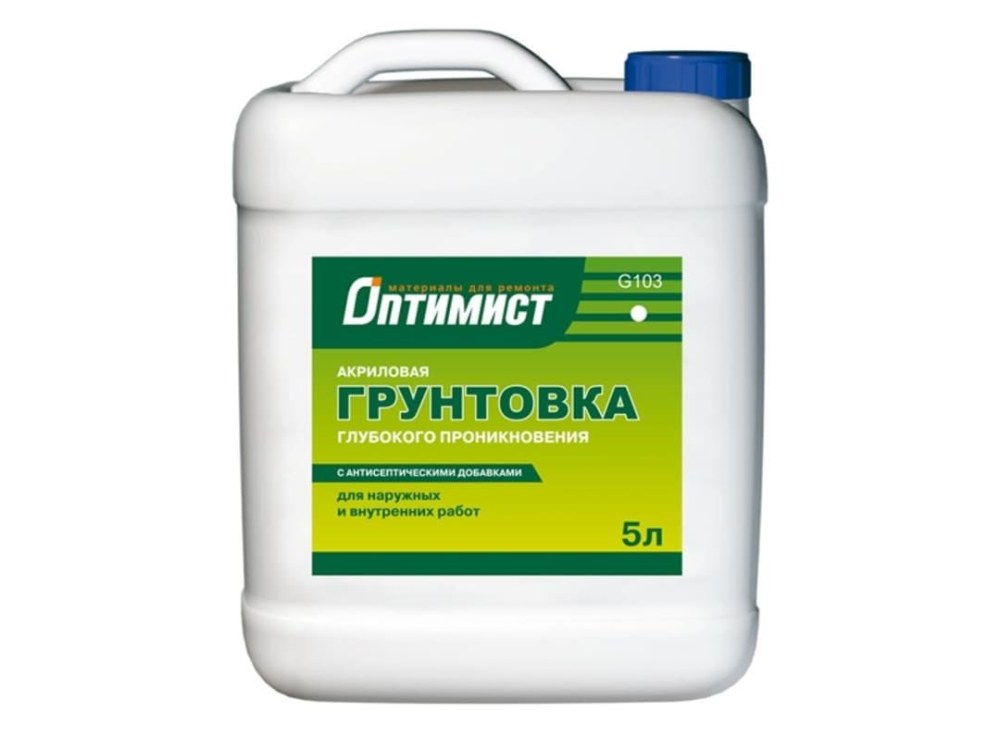 Грунтовка оптимист глубокого проникновения 10л