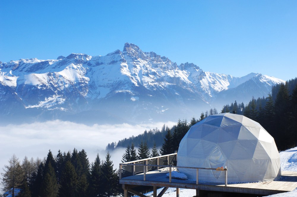 Whitepod Eco-Luxury Hotel Швейцария