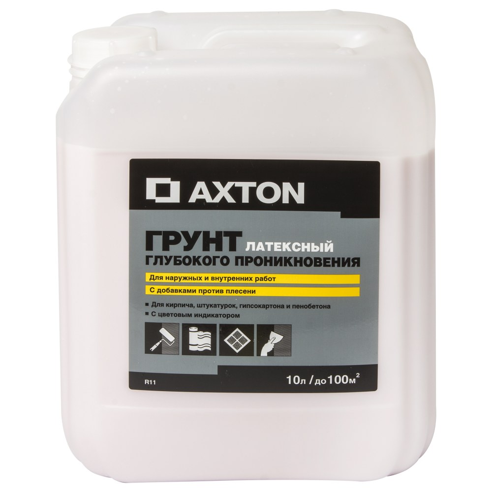 Грунт глубокого проникновения Axton, 10 л