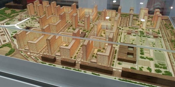 План застройки белая дача парк Котельники